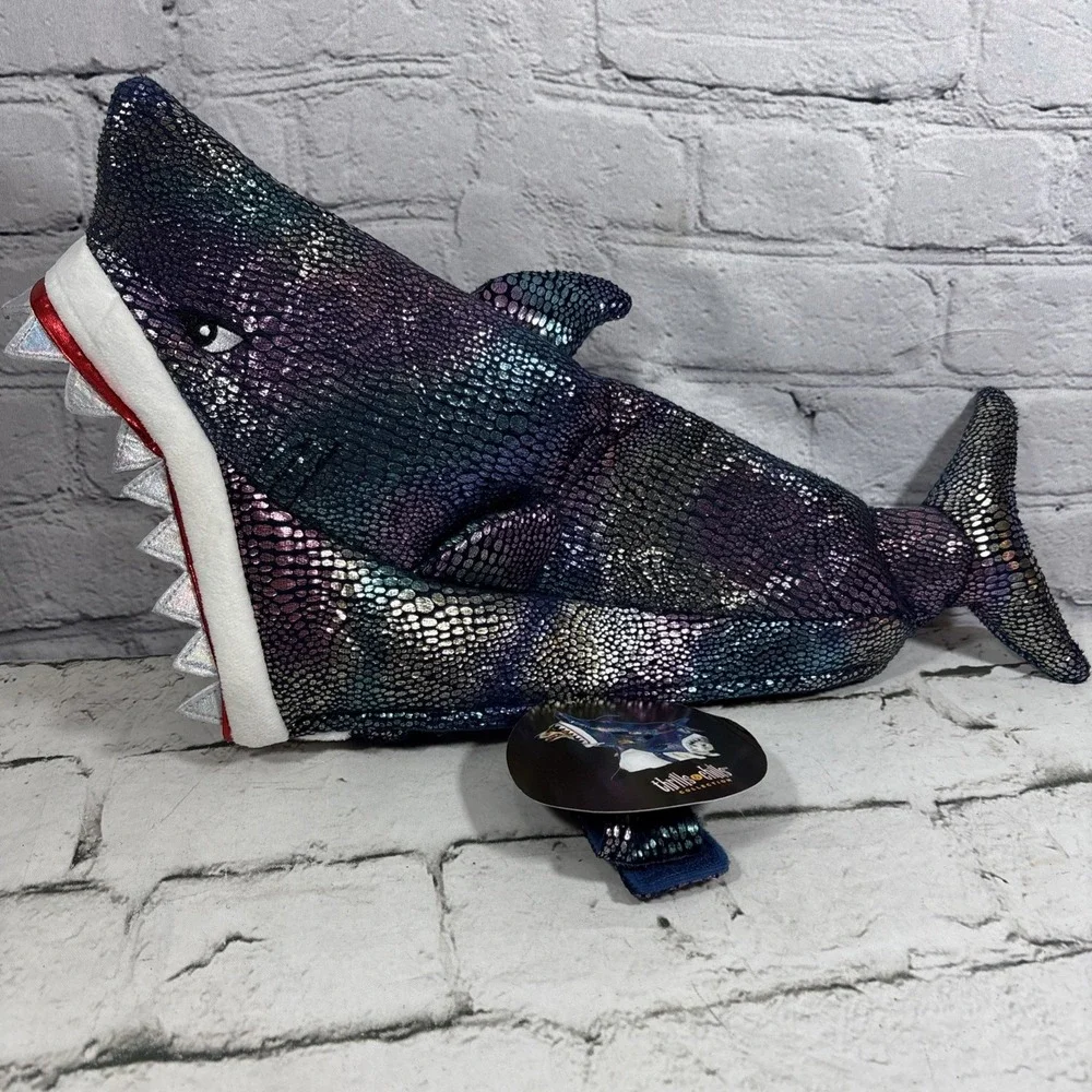 Thrills & Chills Collection Shimmer Shark Pet Costume Size S New With Tags